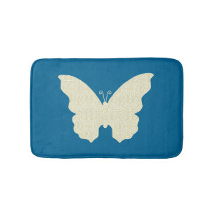 Lace Butterfly Bath Mat