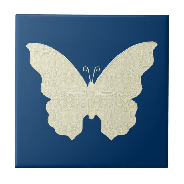 Lace Butterfly Tile (Front)