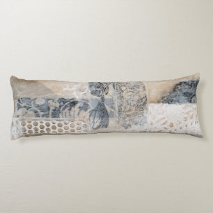 Lace Collage I Body Pillow