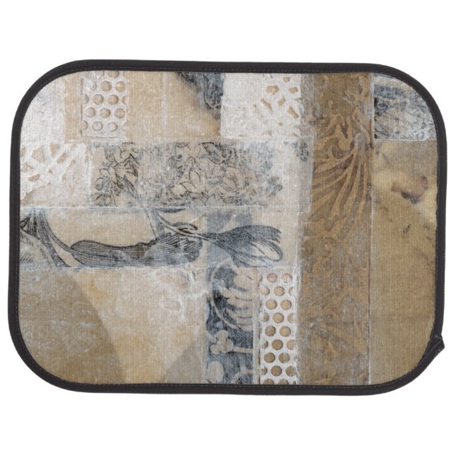Lace Collage I Car Floor Mat (Rear)