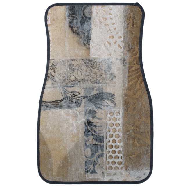 Lace Collage I Car Mat (Front)