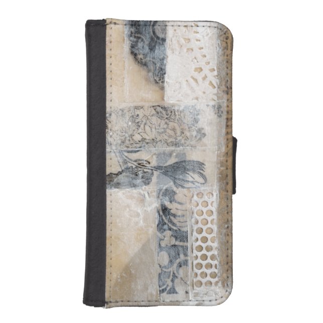 Lace Collage I iPhone Wallet Case (Front)