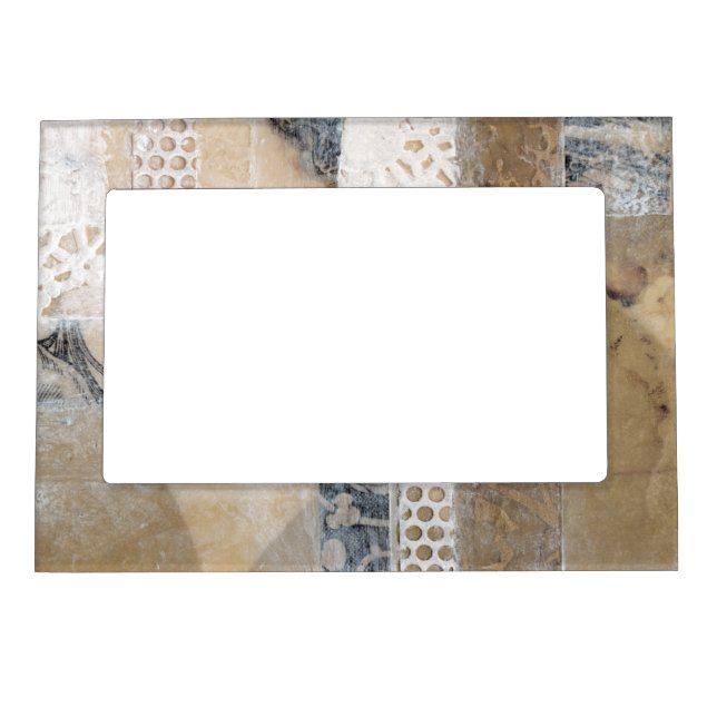 Lace Collage I Magnetic Frame (Front)