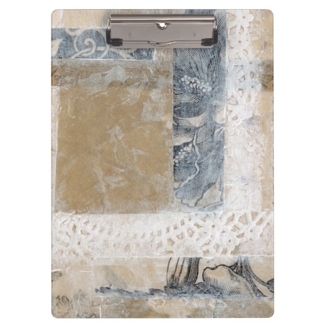 Lace Collage II Clipboard (Front)