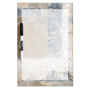 Lace Collage II Dry Erase Board