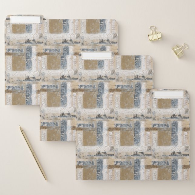 Lace Collage II File Folder (Set)