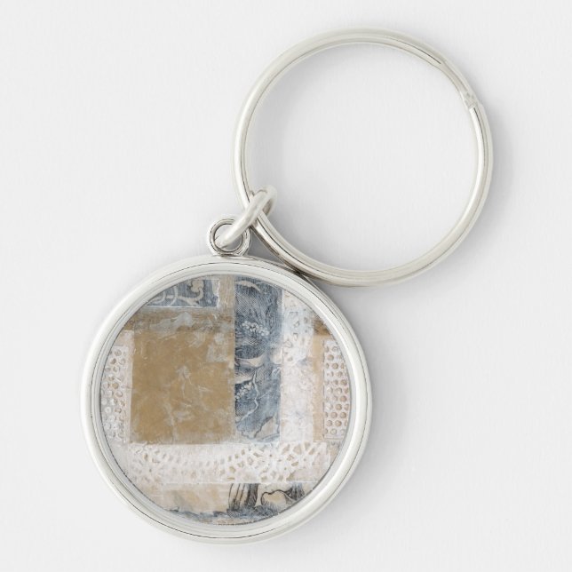 Lace Collage II Keychain (Front)