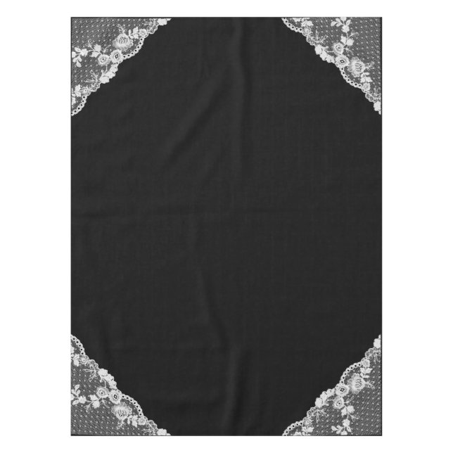 Lace Corner Tablecloth (Front)