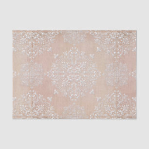 Lace Damask Diamond Pattern Tissue Paper