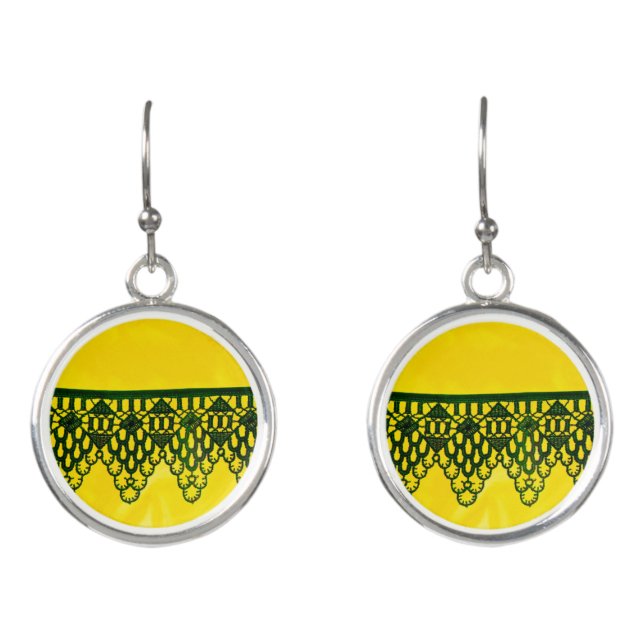 Lace Earrings (Front)