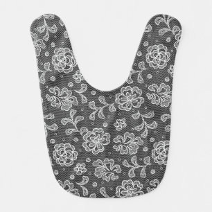 Lace fabric pattern 1 bib