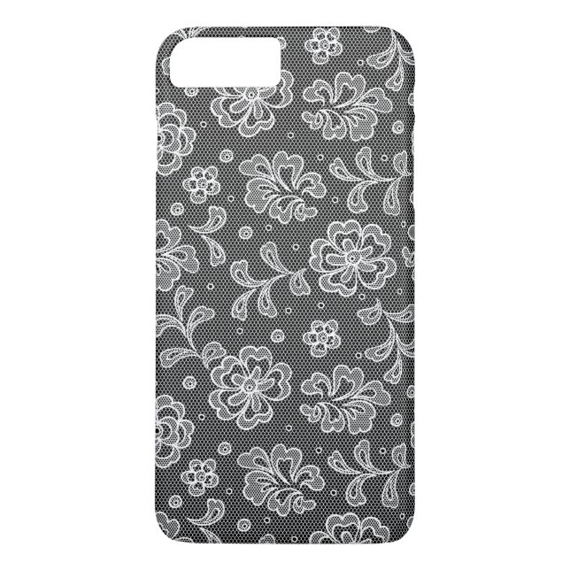 Lace fabric pattern 1 Case-Mate iPhone case (Back)