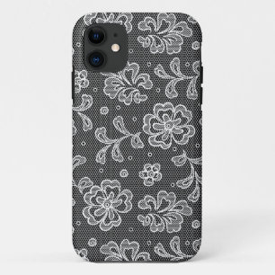 Lace fabric pattern 1 iPhone 11 case