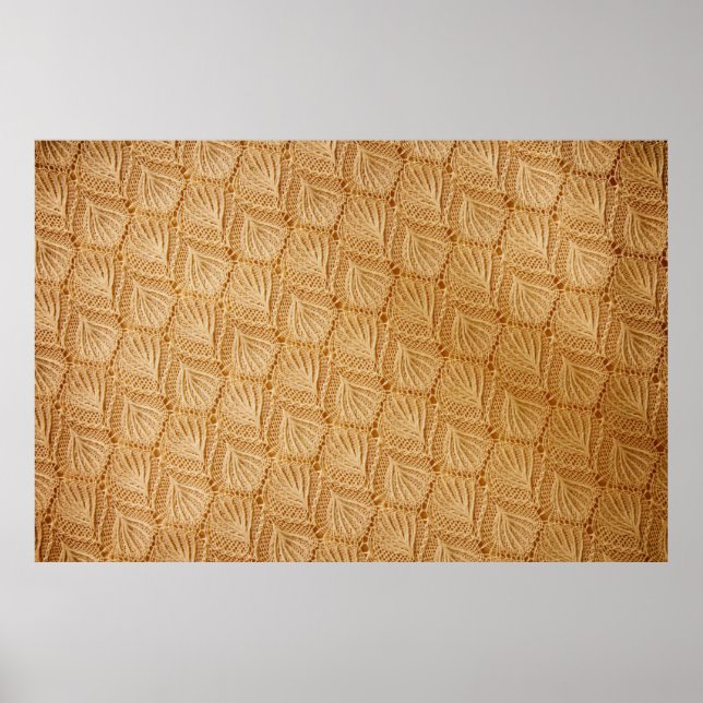lace fabric textures poster (Front)