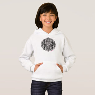 Lace Floral Harmony Hoodie