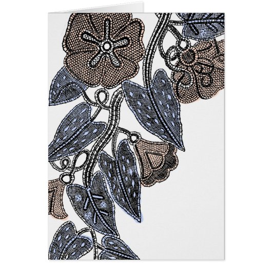 Lace Flowers Cards (Front)