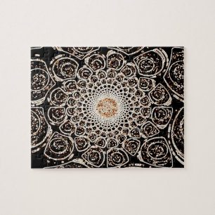 Lace Fractal Jigsaw Puzzle