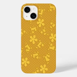 Lace Goldie Flowers Samsung Galaxy S6, Tough Case-Mate iPhone 14 Case