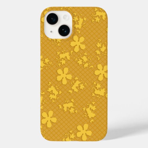 Lace Goldie Flowers Samsung Galaxy S6 Tough Case_Mate iPhone 14 Case