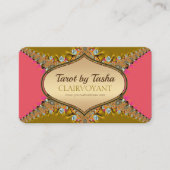 Lace Jewels Energy Goddess Tarot Business Cards (Front)