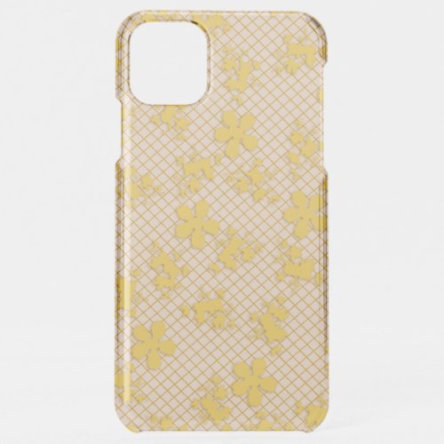 Lace Lemon Yellow iPhone 7 Clearly Def Case