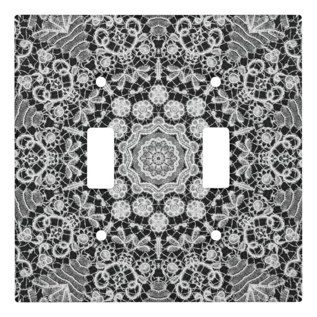 Lace Light Switch Cover (Front)
