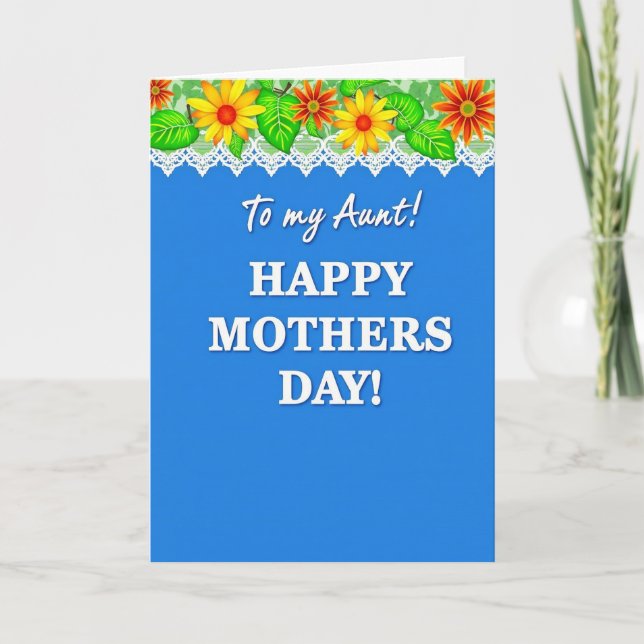 Lace Mothers Day Card (Front)