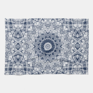 Lace ornament kitchen towel