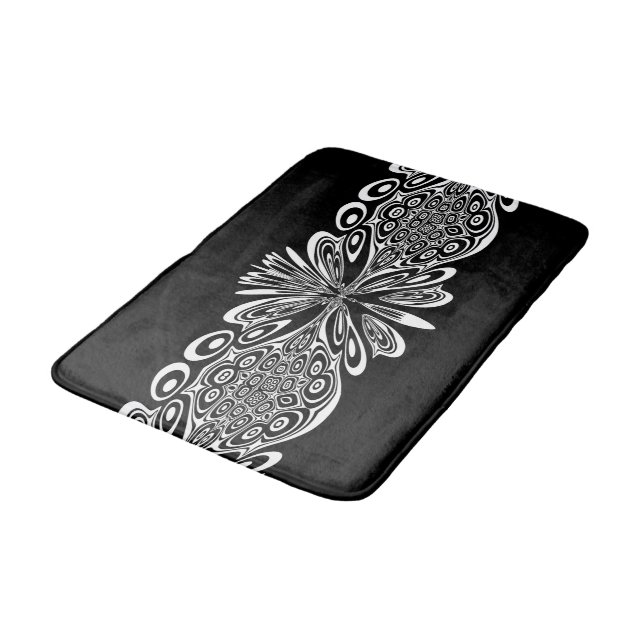 Lace Pattern Bath Mat (Angled)