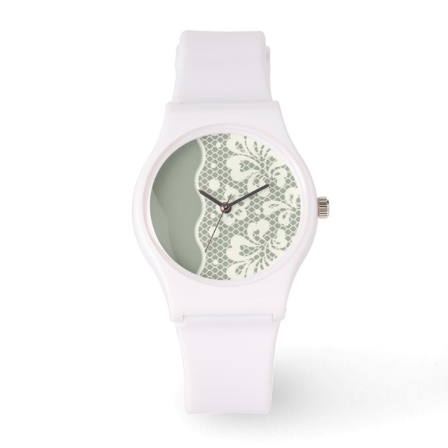 Lace pattern, flower vintage 5 watch (Front)