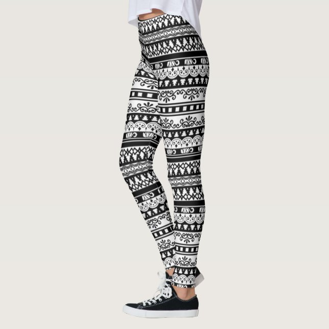 Lace Pattern Leggings (Left)