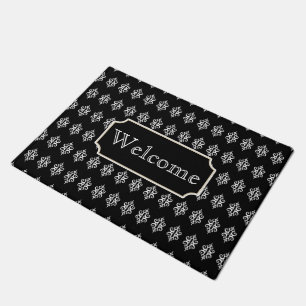Lace Pattern Welcome Doormat