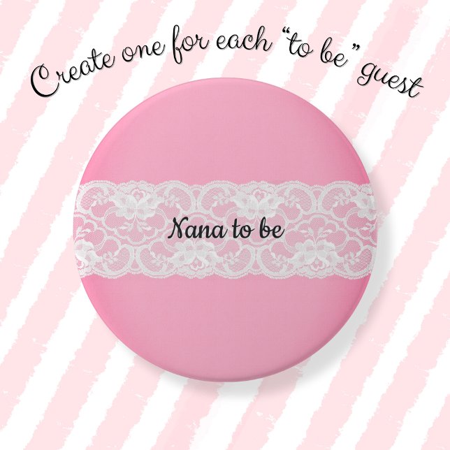 Lace Pink Nana to be Button (Creator Uploaded)