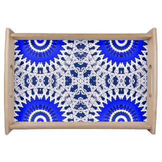 Lace serving tray