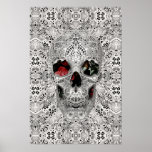 Lace Skull 2 Poster