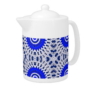 Lace teapot