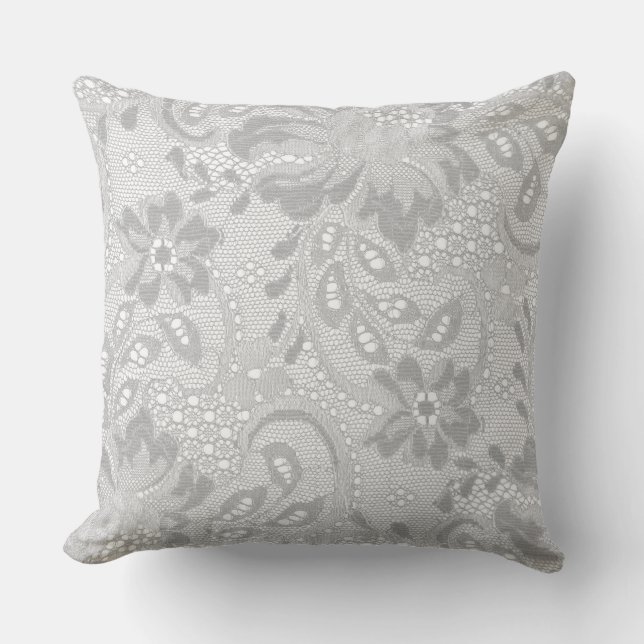 Lace Throw Pillow (Front)