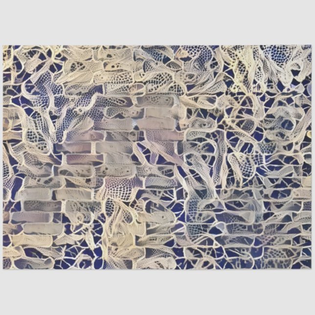 Lace Wall Art Collection Tissue Paper (Front)