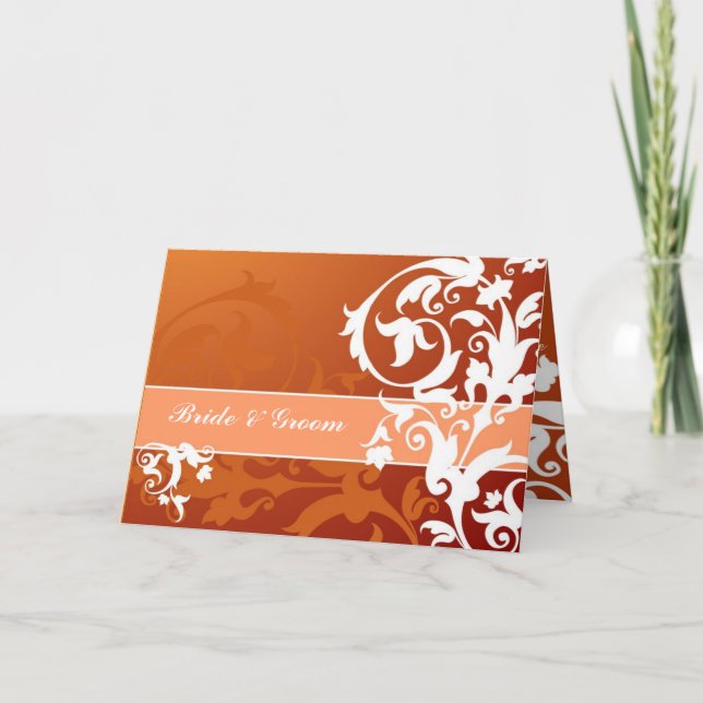 Lace Wedding Invitation Card (Front)