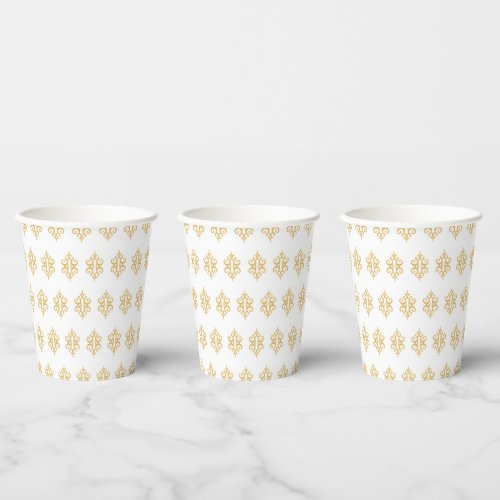 Lace Wedding  Paper Cups 