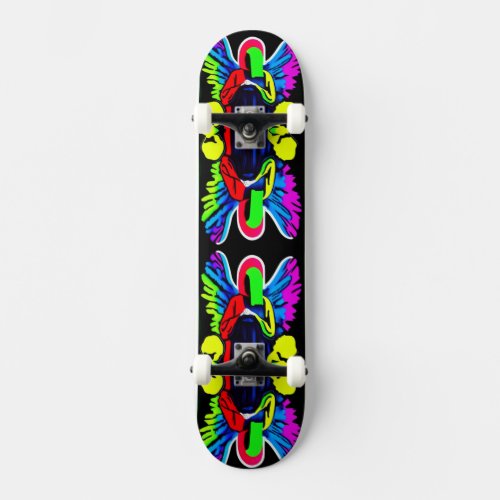 Laced Front Angel Skateboard