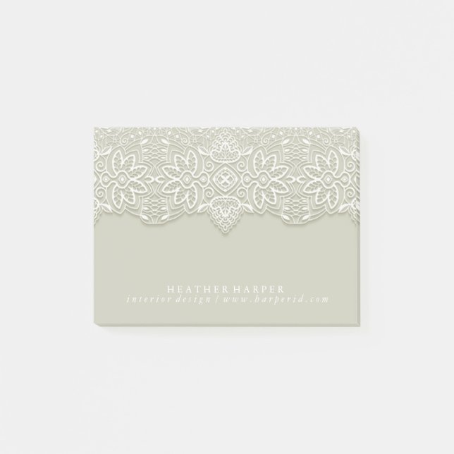 Laced Notes Notepad (Front)