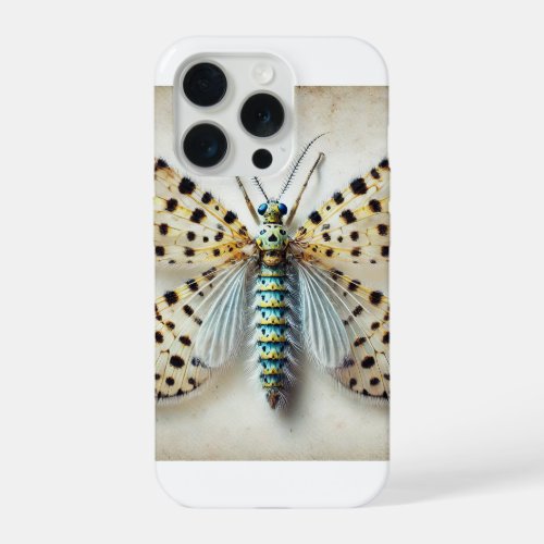 Lacewing Neuropterans 190624IREF109 _ Watercolor iPhone 15 Pro Case