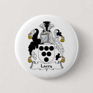 Lacey Family Crest Button