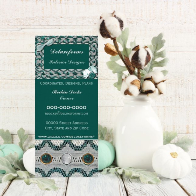 Lacey Steel Teal Rack Card (Creator Uploaded)