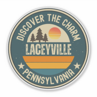 Laceyville, Pennsylvania Sticker
