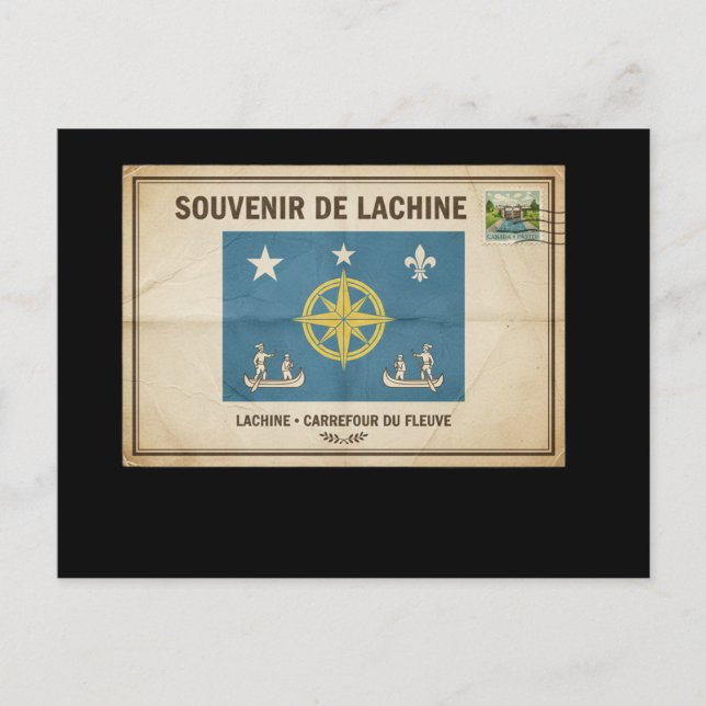Lachine postcard (Front)