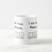 Lachlan periodic table name mug (Center)