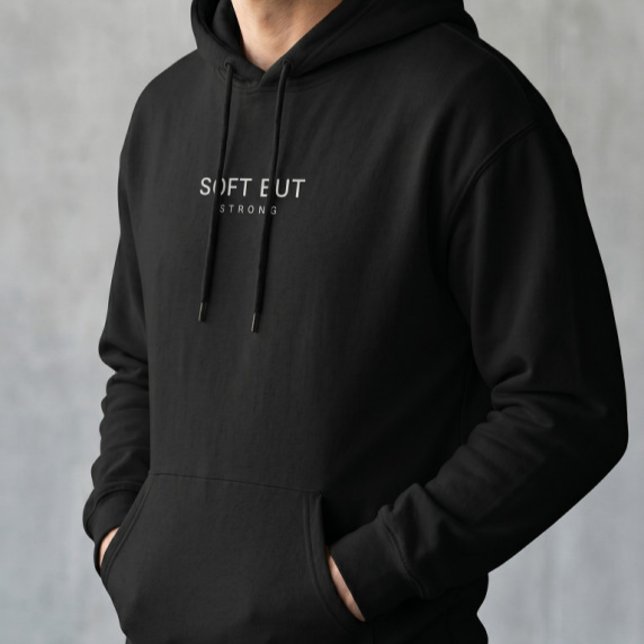 lack Hoodie | Aesthetic White Typography Pullover (Creator Uploaded)