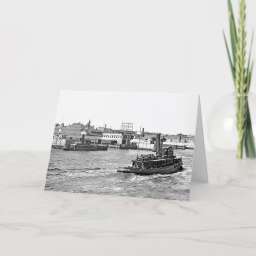 Lackawana Railroad Docks Card